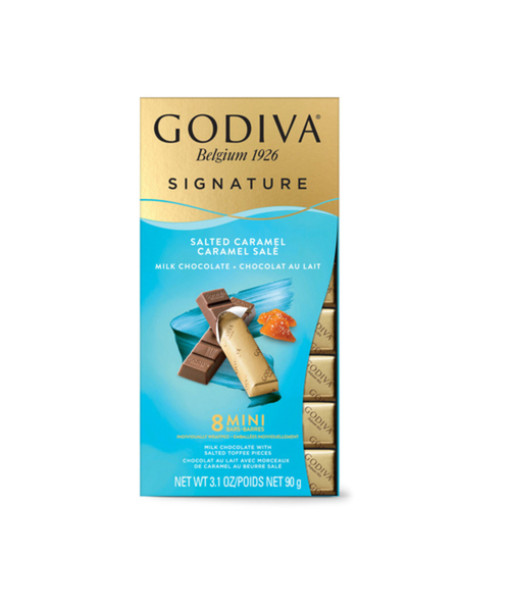 Godiva Tablet Milk Chocolate Salted Caramel 90 g