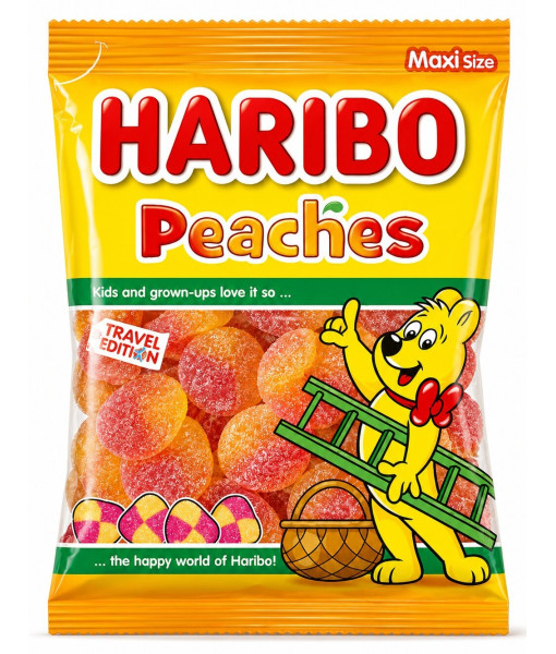 Haribo<br> Peaches - Maxi Size<br>450 g