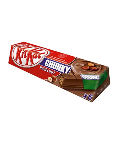 Nestlé<br>Kit Kat Chunky Hazelnut Pack 252 g