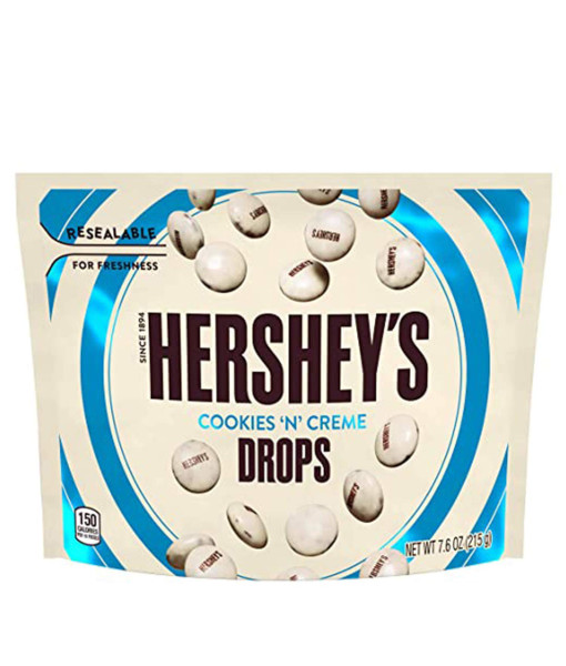 Hershey's Cookies'n'Creme Drops <br>215 g