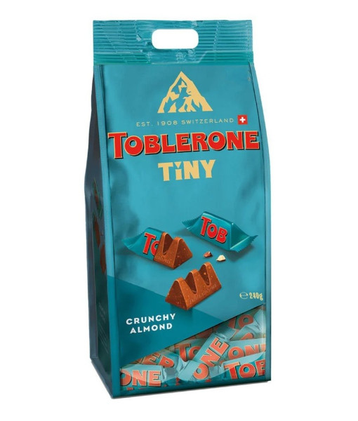Toblerone<br> Mini sachet aux amandes croquantes<br> 240 g