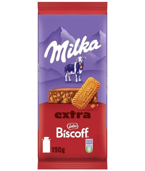 Milka<br>Extra Biscoff<br>190 g