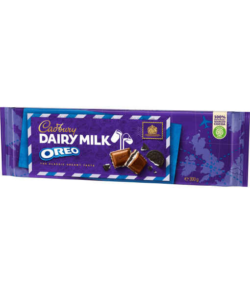 Barre de Chocolat Cadbury Dairy Milk Oreo 300 g