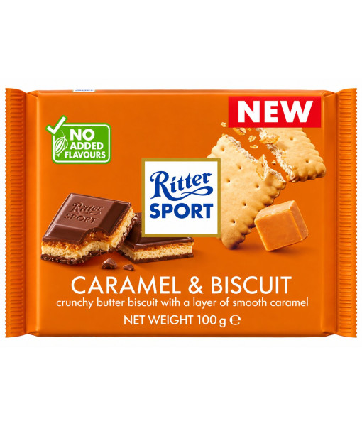 Ritter Sport<br>Caramel & Biscuit<br>100 g