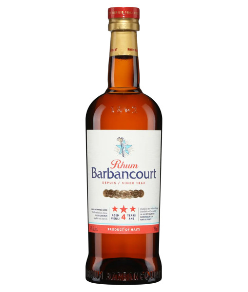 Barbancourt 4 Ans (3 Étoiles)<br>Rhum Agricole | 750 ml |  Haiti