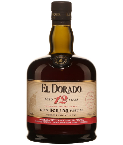 El Dorado 12 YO <br>Brown Rum | 750 ml | Guyana