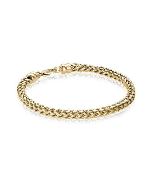 Italgem Steel <br>Round Franco Link Bracelet 5mm