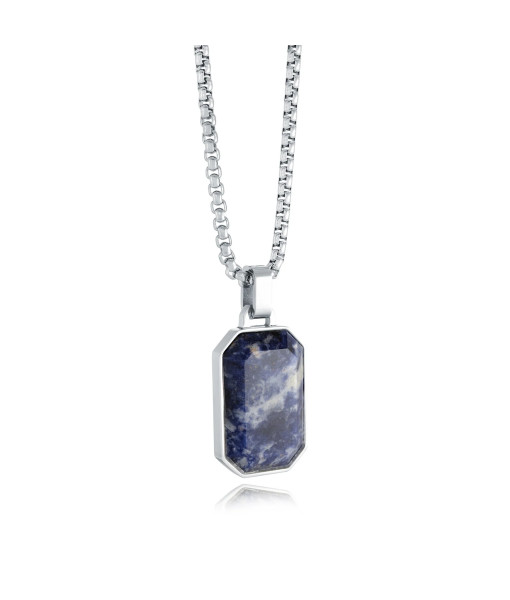 Italgem Steel <br>Gemstone Dogtag