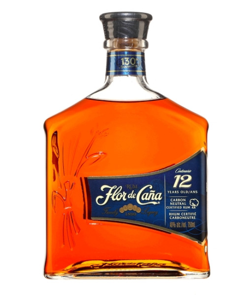 Flor de Cana Centenario 12 Ans<br>Amber rum | 750 ml | Nicaragua