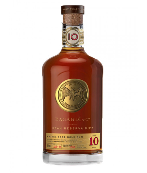 Bacardi 10 ans<br>Rhum Ambré | 1 L | Porto Rico