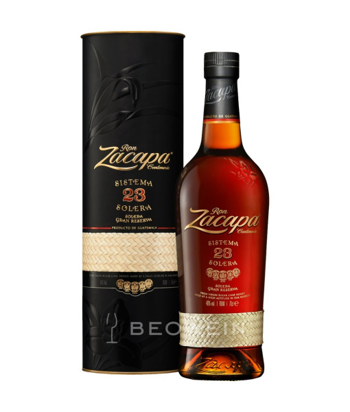 Ron Zacapa Centenario Sistema Solera 23 Gran Reserva<br> Brown rum | 750ml | Guatemala