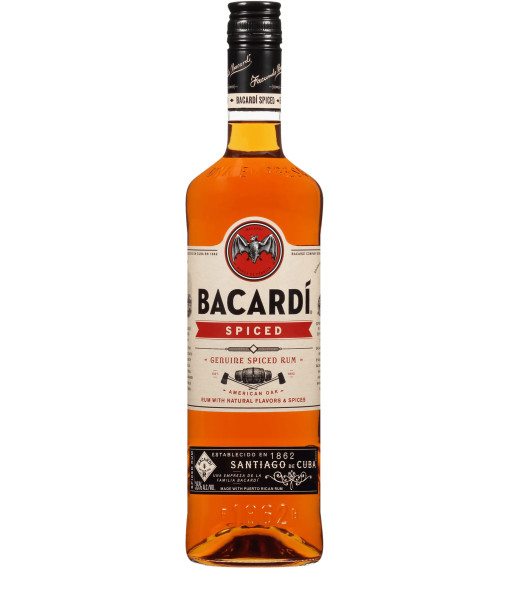 Bacardi Spiced<br>Rhum épicé   |   1 L   |   États-Unis  Floride