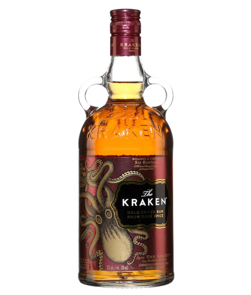 The Kraken Doré Épicé<br>Rhum épicé   |   750 ml   |   États-Unis