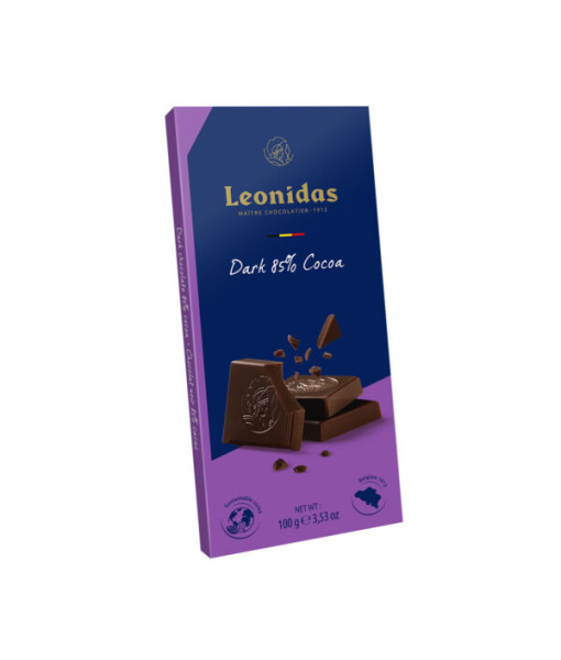 Leonidas<br>Dark Chocolate 85% Cocoa Tablet<br>100g