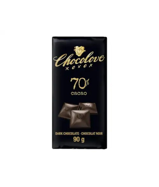 Chocolove<br>Chocolat Noir 70%<br>90g