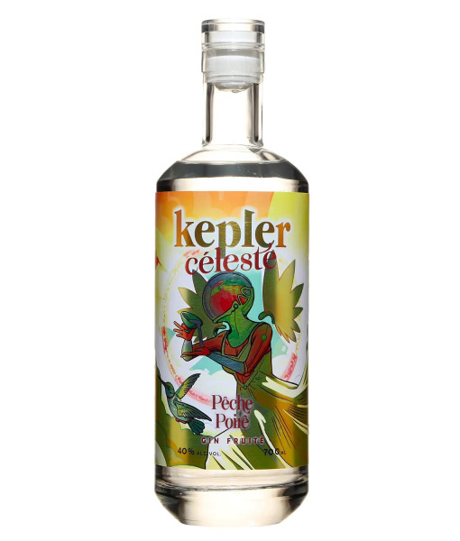 Kepler Céleste<br>Dry gin aromatisé (poire)   |   700 ml   |   Canada,  Québec