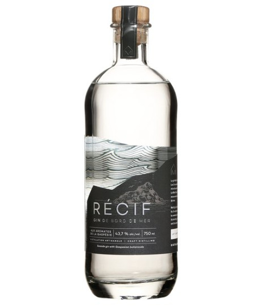 Récif<br> Dry gin | 750ml |  Canada, Québec