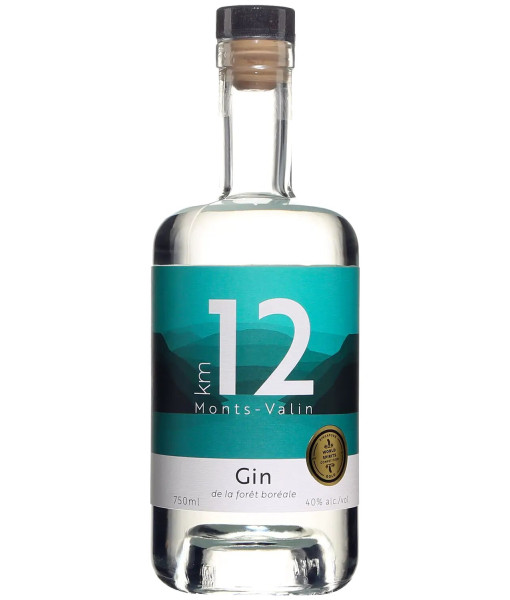 Distillerie du Fjord km12<br>Dry gin   |   750 ml   |   Canada  Québec