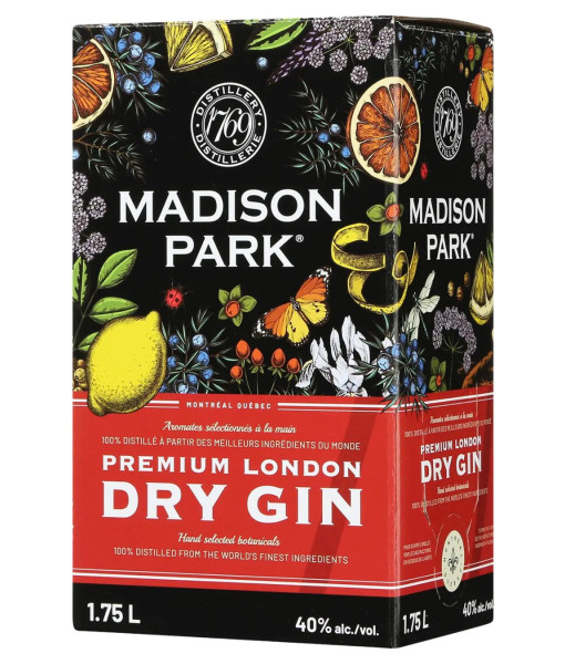 Madison Park Premium London<br>Dry gin   |   1,75 L   |   Canada  Québec
