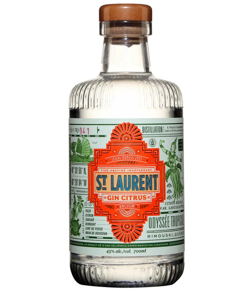 St-Laurent Citrus<br>Dry gin | 700 ml | Canada, Québec