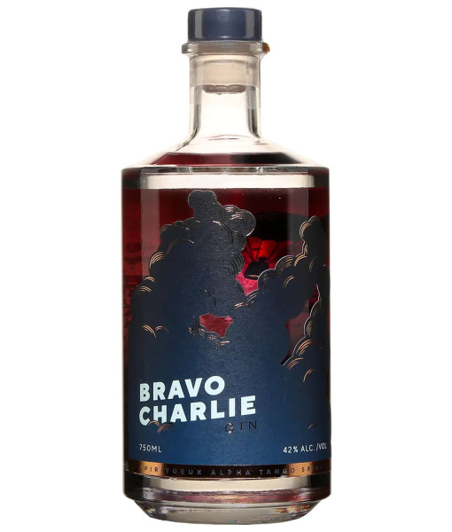 Bravo Charlie <br> Dry gin aromatisé | 750 ml | Canada, Québec