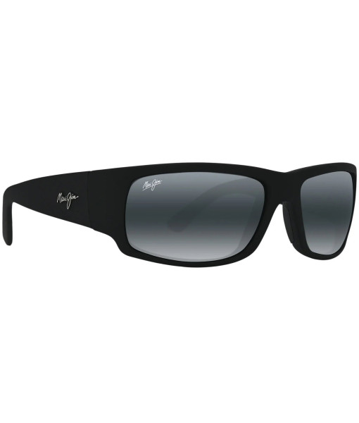 Maui Jim <br> WORLD CUP <br> Matte Black Rubber Frame, Neutral Grey Lens