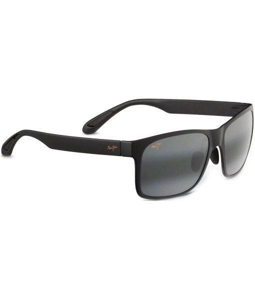 Maui Jim  <br> RED SANDS <br> Matte Black Frame, Neutral Grey Lens