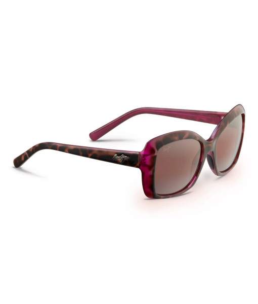 Maui Jim <br> ORCHID <br>  Monture Écaille avec framboise, Verre Maui Rose®