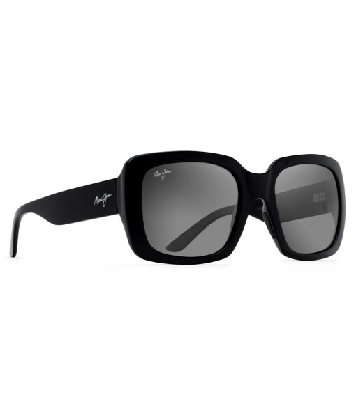 Maui Jim <br> TWO STEPS <br>  Black Gloss Frame, Neutral Grey Lens