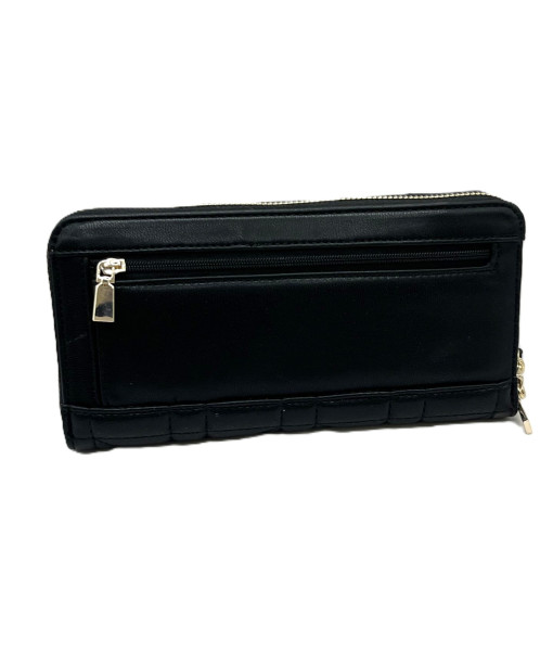 Guess<br>Assia SLG Portefeuille à fermeture éclair Around Taille<br>Noir
