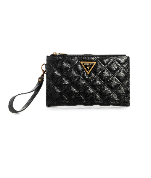 Guess<br>Giully Double Zip Wallet<br>Black