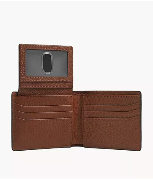 Fossil<br>Étui pour passeport Huntington<br>Brun moyen
