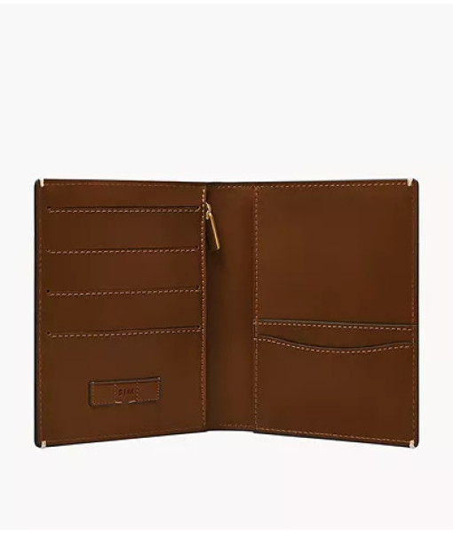 Fossil<br>Étui pour passeport Westover<br>Brun moyen