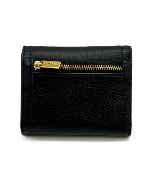 Fossil<br>Portefeuille à trois volets RFID Logan<br>Noir