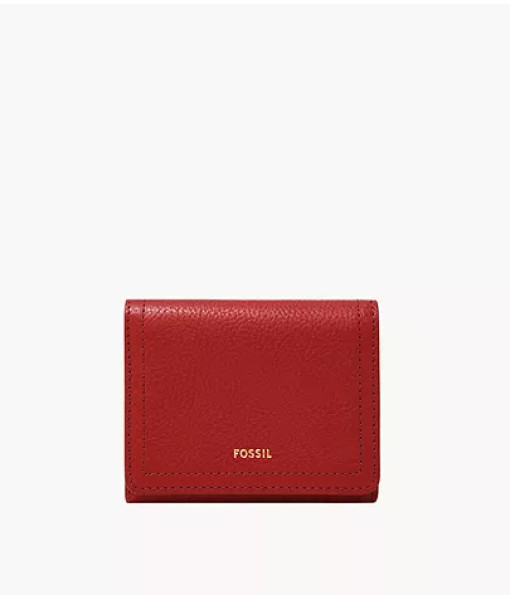 Fossil<br>Logan RFID Trifold<br>Garnet