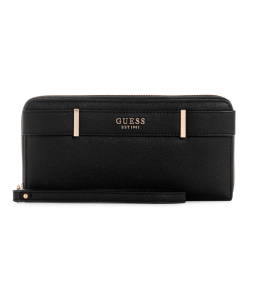 Guess<br>Anadela SLG Large Zip Around Wallet<br>Black
