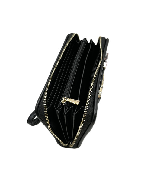 Guess<br>Majka SLG Large Zip Around Wallet<br>Black