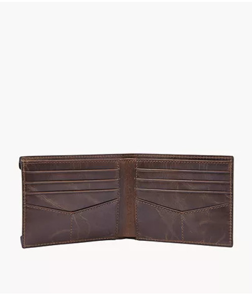Fossil<br>Derrick coulissant 2 en 1<br>Brun foncé