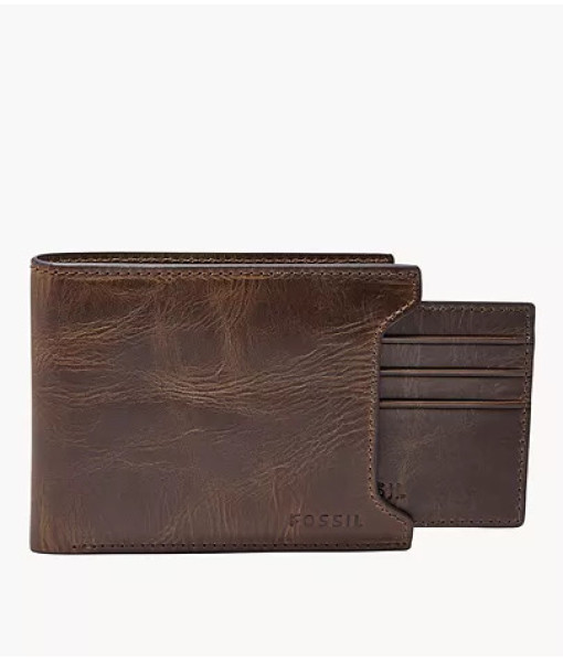 Fossil<br>Derrick Sliding 2-in-1<br>Dark Brown