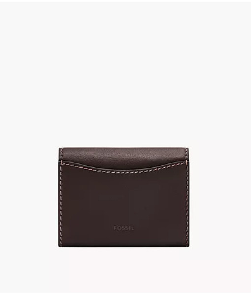 Fossil<br>Petit portefeuille à rabat Lennox<br>Vison