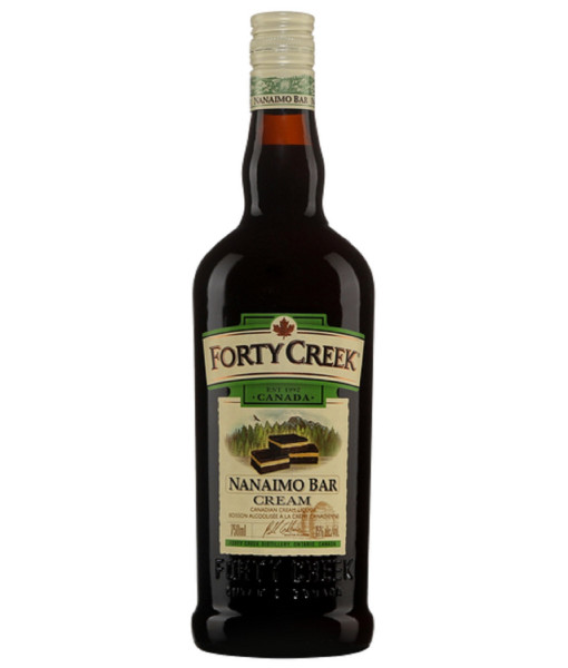 Forty Creek Nanaimo Bar<br>Boisson à la crème   |   750 ml   |   Canada  Ontario