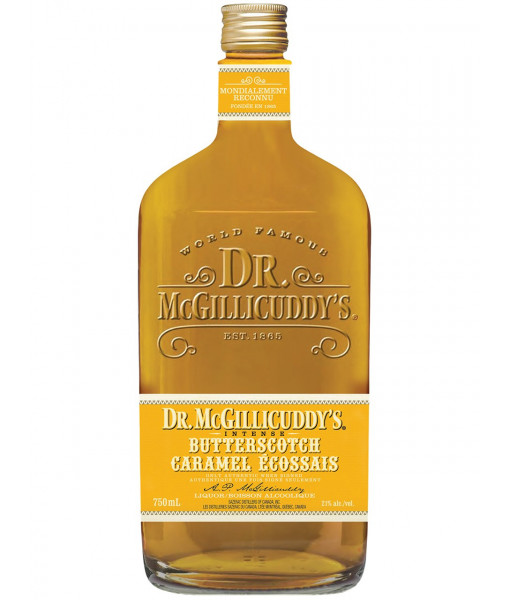 Dr. McGillicuddy's Caramel Écossais<br>Cocktail au spiritueux |<br>750 ml | Canada