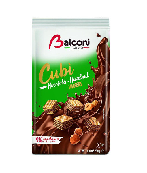 Balconi <br> Cubi Noisette Wafers <br> 250g