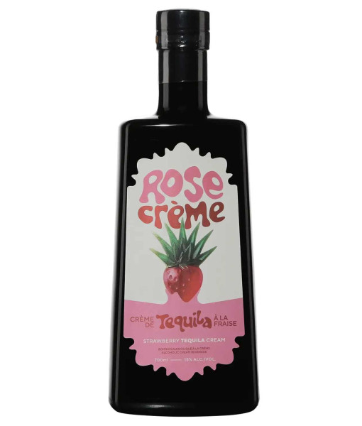 Rose Crème, Crème de Tequila à la Fraise<br>Boisson à la crème  |  700 ml   |   Canada, Québec