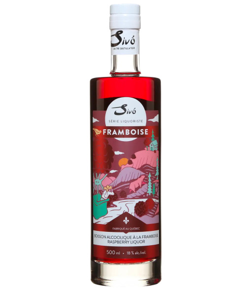 Sivo Liquoriste Framboise<br>Boisson aux fruits (framboise)   |   500 ml   |   Canada  Québec