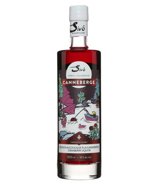 Sivo Série Liquoriste Canneberge<br>Boisson aux fruits (canneberge)   |   500 ml   |   Canada  Québec