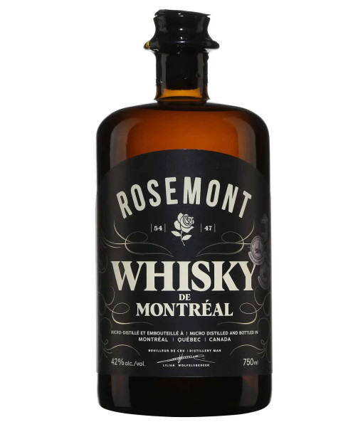 Rosemont Whisky de Montréal <br> Whisky   |   750 ml   |   Canada, Québec