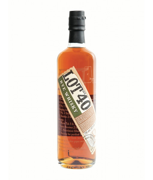 Lot No.40 Single Copper Pot<br>Canadian whisky | 750ml | Canada