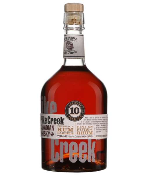 Pike Creek 10 Ans Fini en Fûts de Rhum<br>Whisky canadien | 750 ml | Canada