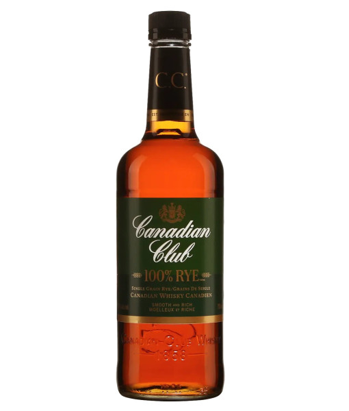 Canadian Club 100% Rye<br>Whisky canadien | 750 ml | Canada